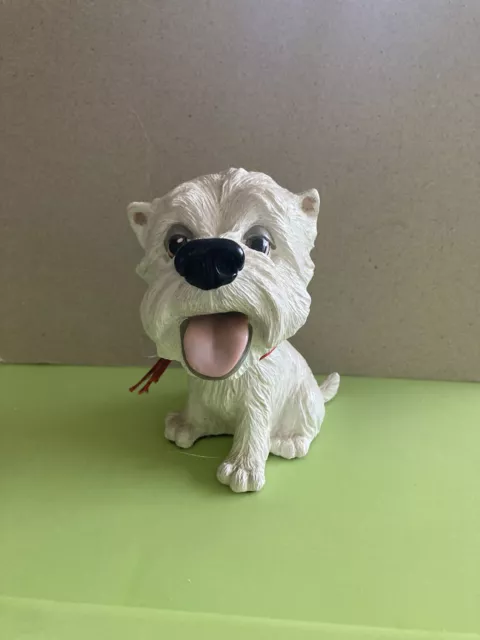 Little Paws West Highland Terrier Dog Figure,Westie Dog Ornament,Arora