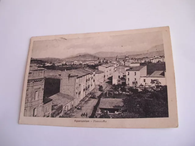 Caserta - Sparanise panorama - spedita f. p. 1919