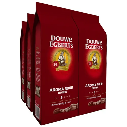 Douwe Egberts - Aroma Rood Beans - 6x 500g