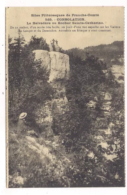sites pittoresques de franche comté , consolation , le belvèdère