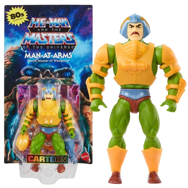 Figurine MotU Man-At-Arms Vintage - Fabriquée En France - Masters Of The Universe