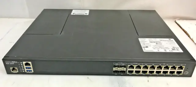 SonicWALL NSA 2650 Network Security Firewall Appliance