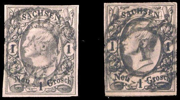 1855, Altdeutschland Sachsen, 9 I-II, gest. - 2718484