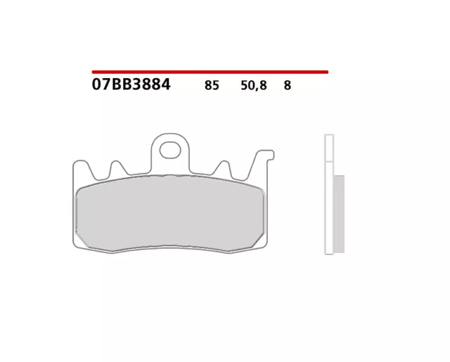 Brembo Pastiglie Freno Anteriore Per Ducati 959 Panigale Corse 2018 -