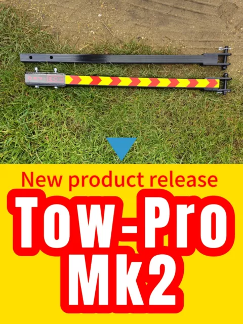 Tow-Pro Mk2. HGV 7.5 Ton. Heavy Duty Vehicle Recovery Tow Pole Ridged Towing Bar