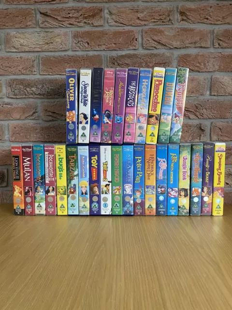Disney VHS - Classic Disney films