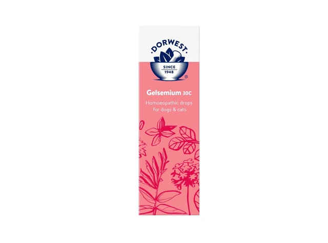 Gelsemium 30C - 15ml Liquid - Dorwest for Dogs & Cats - Homoeopathic - FREE P&P