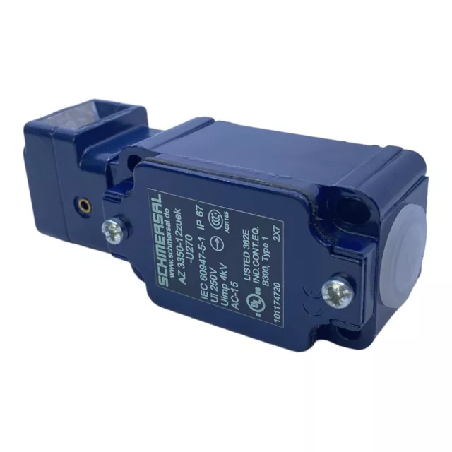 Schmersal AZ3350-12UEK-U270 Interrupteurs de Sécurité 230V AC 24V Dc 10A -30° 3