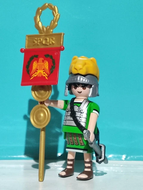 Figurine PLAYMOBIL General Caius Bonus Tribuno Romano - Réf. 71015 Astérix, Occasion
