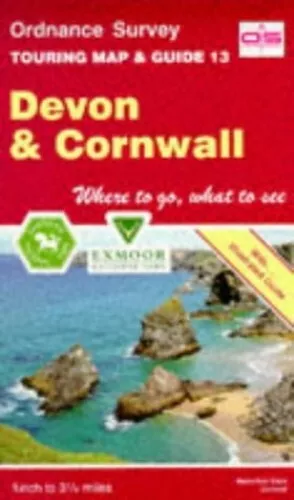 Devon and Cornwall (Touring Maps & Guides) by Ordnance Survey Sheet map, folded