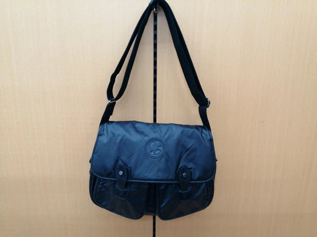 Hunting World Batu Cloth Black Shoulder Bag