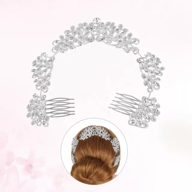 Mariée Insert Peigne À Cheveux Épingle Strass Pour Femme La Mariage