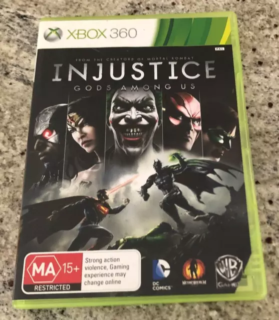 Injustice: Gods Among Us (Microsoft Xbox 360, 2013) for sale