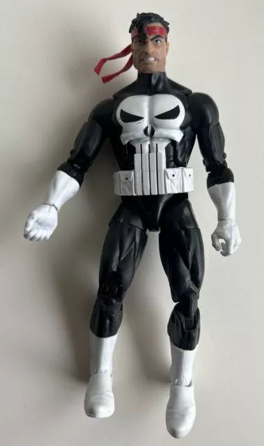 Marvel Legends Punisher Figure 6" Inch Retro Classic Comic LT24 RARE! 2014