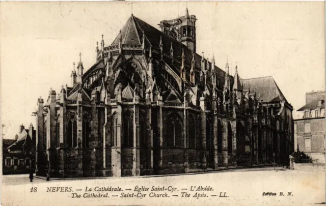CPA AK NEVERS - La Cathédrale - Église St-CYR - L'Abside (355709)
