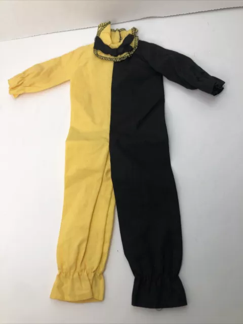 Ken Doll Masquerade Party 794 Yellow Black Clown Costume 1963-64 #794