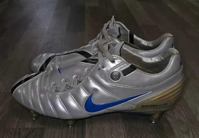 Rare Nike Air Zoom Total 90 Supremacy Mens Football Soccer Cleats Boots UK 8