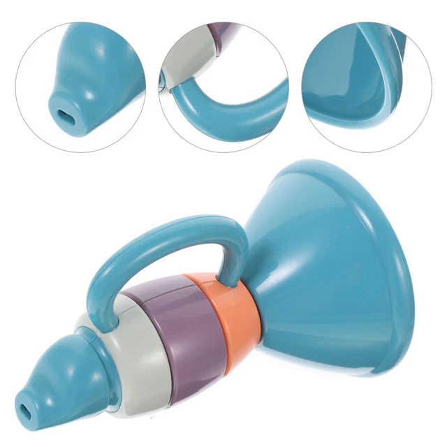 Accesorio para niños trompeta de juguete interesante trompeta de aprendizaje trompeta musical de juguete para el hogar