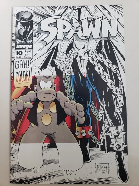 SPAWN #10 (1992) IMAGE COMICS TODD McFARLANE ART! DAVE SIM! CEREBUS 1ST PRINT