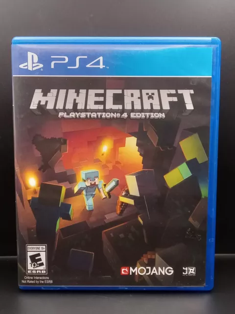 Minecraft PlayStation 4 PS4 W/ VR Mode Included ** FACTORY SEALED ** 🆕