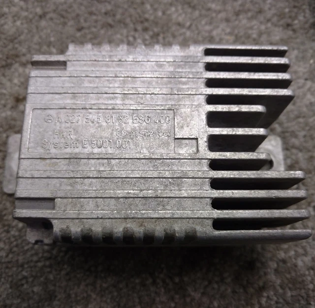 MERCEDES R170 SLK Engine ESG Cooling Fan Relay Module 0275458132 W202