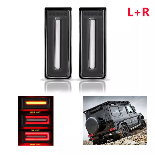 For Mercedes Benz W463 G-Class 1999-2018 L+R LED Tail Light Brake Lights