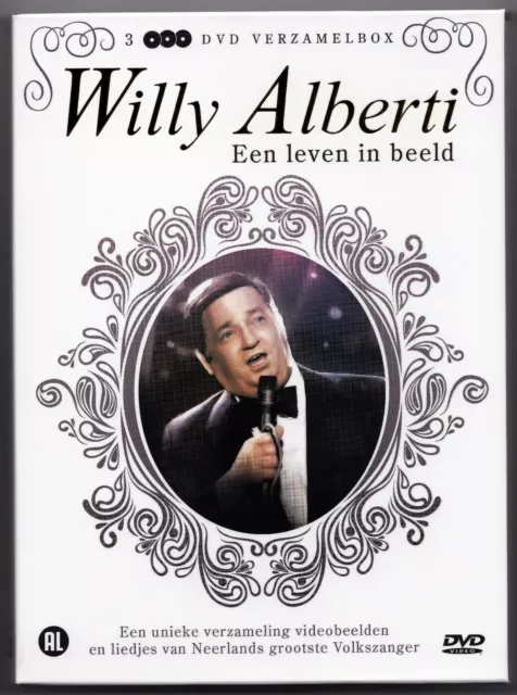 Willy Alberti - Een Leven In Beeld - 3 x DVD (Region: 0)