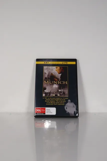 Munich DVD Art Imitates Life Collection Region 4 Like New Steven Spielberg