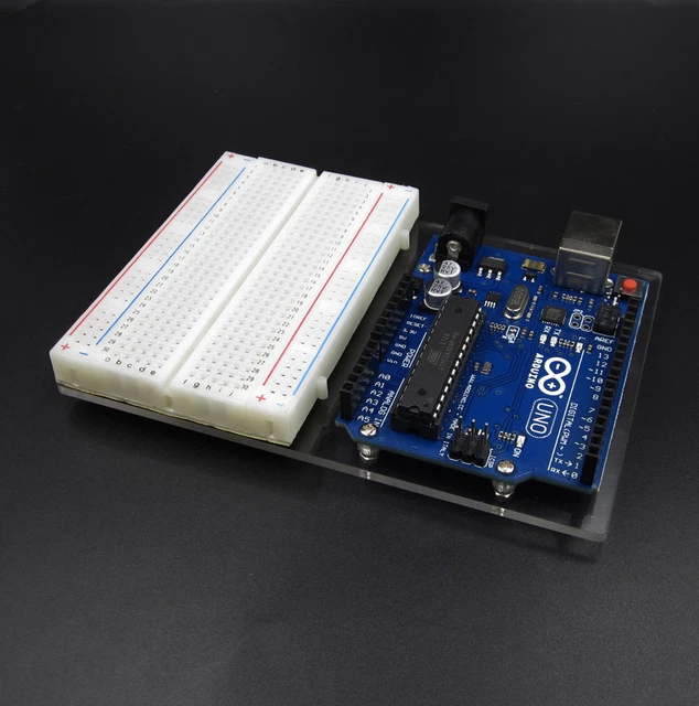 UNIVERSAL ARDUINO UNO Experimental Platform Transparent Clear Acrylic ...