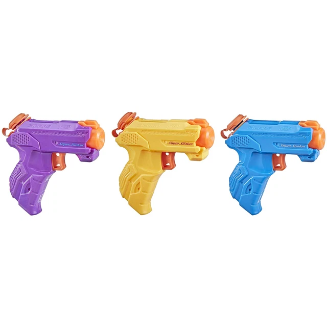 NERF FORTNITE SUPER Soaker Water Blaster Toy Pack of 3 Hasbro Zipfire