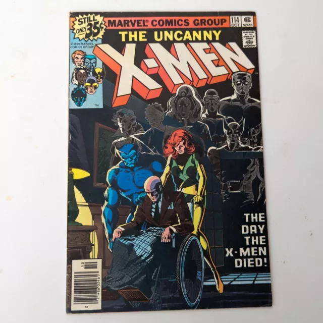 Uncanny X-Men October 114 Day the X-Men Died 1978 Vol. 1 Comic Book