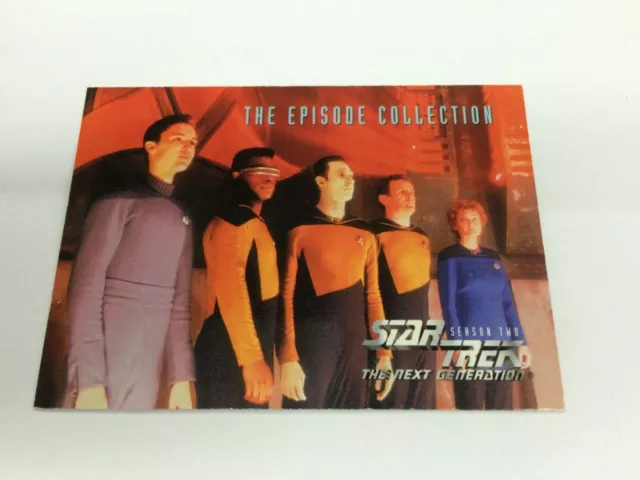 Promotion Card-1995 Skybox Star Trek Tng Season 2 Trading Card Promo Card