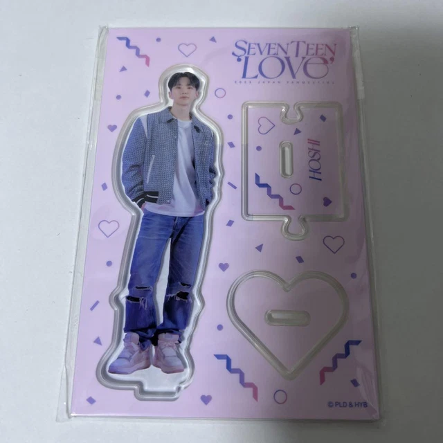 SEVENTEEN Hoshi 2023 JAPAN Fan Meeting LOVE Support officiel en acrylique