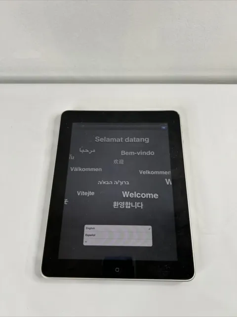 Apple iPad Original 1st Gen A1219 (WiFi) 16GB Silver (MB292LL)