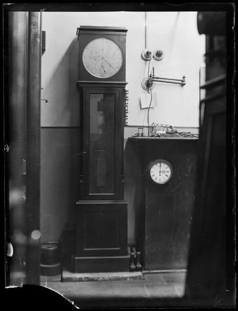 MASTER CLOCK OF Australia inside the Sydney Observatory, NSW, 7 Ju- Old ...
