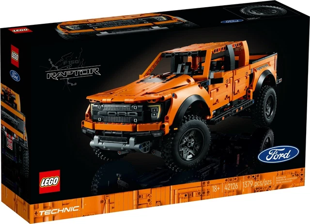 Lego Raptor Model LEGO TECHNIC FORD F-150 Raptor Model Building Set 42126 new Free Fast ...