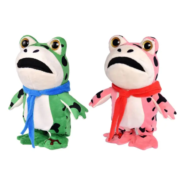 Talking Frogs Realistic Dancing Frog Doll Toys for Age 2 3 4 5 Children Gifts