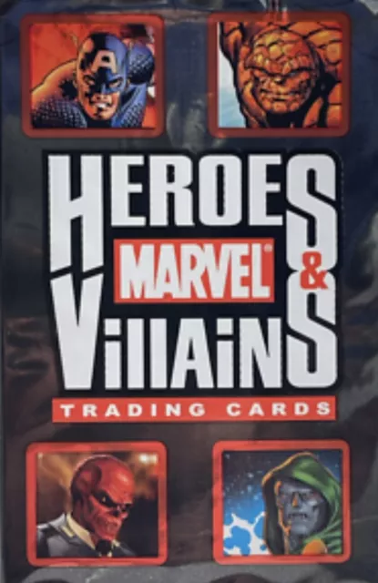 2010 Rittenhouse Marvel Heroes and Villains Complete Your Set U PICK Comic Cards