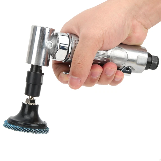 ENGRAVING MACHINE 90°BEND Angle Pneumatic Grinding Polishing Tool W ...