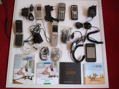 Sagem Lot de 3 Anciens Portables Sagem et Nokia 