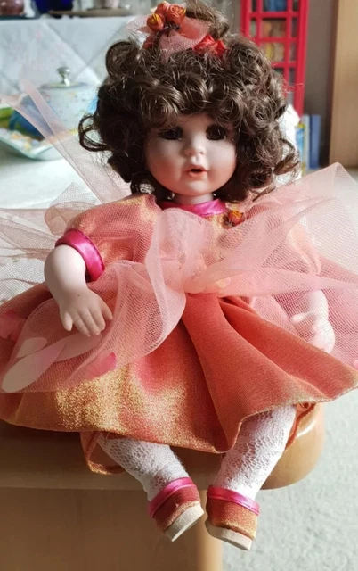 MARIE OSMOND PORCELAIN Tiny Remember Me Rose New