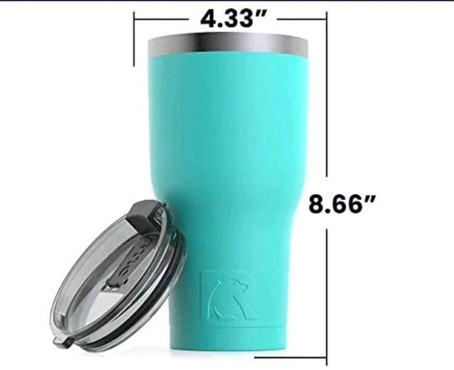 RTIC 30 oz Insulated Tumbler Stainless Steel Coffee Travel Mug with Lid Spill... 2