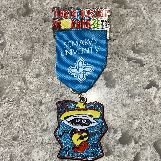 2023 ST MARYS Oyster Bake Fiesta Medal El Shuckie 5.00 PicClick