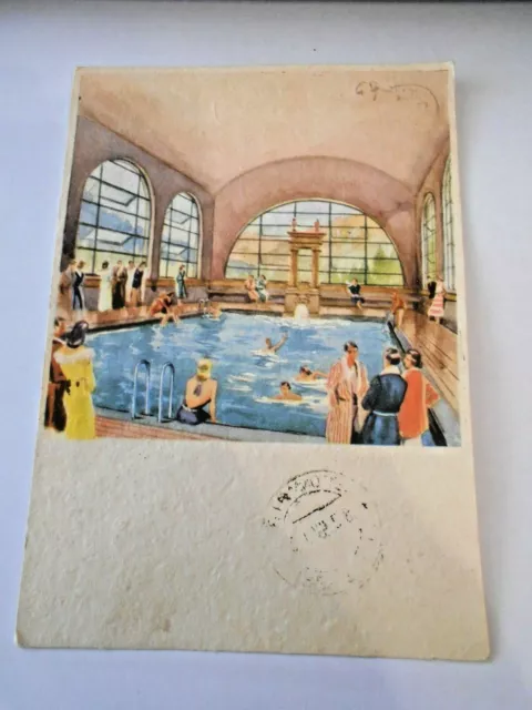 cartolina BAGNI DI BORMIO spedita 1959