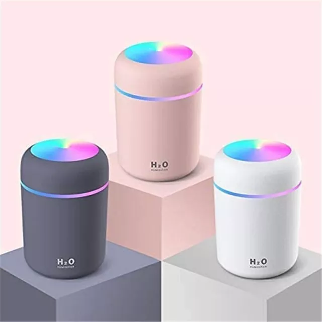 Electric Air Diffuser Humidifier Aroma Oil Led Night Light Up Home Relax Defuser