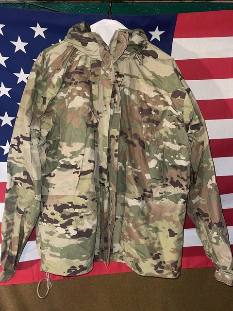 USGI OCP Multicam Extreme Cold Wet Weather Jacket Small Long Gen III Class 3