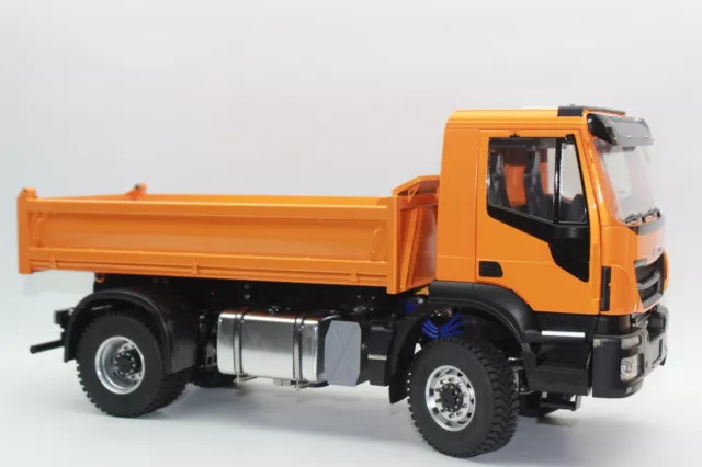 LKW Kipper 4x4 Hydraulikkipper mit Iveco Trakker Kabine 1:14 RC NEU Kipper 2achs