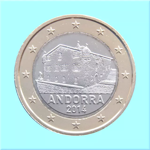 Andorra 2014: Moneda De 1 Euro. Sin Circular