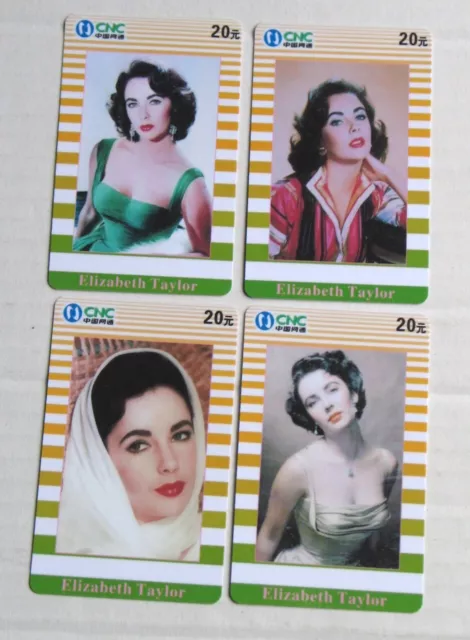 Elizabeth Taylor Chinese Phone cards