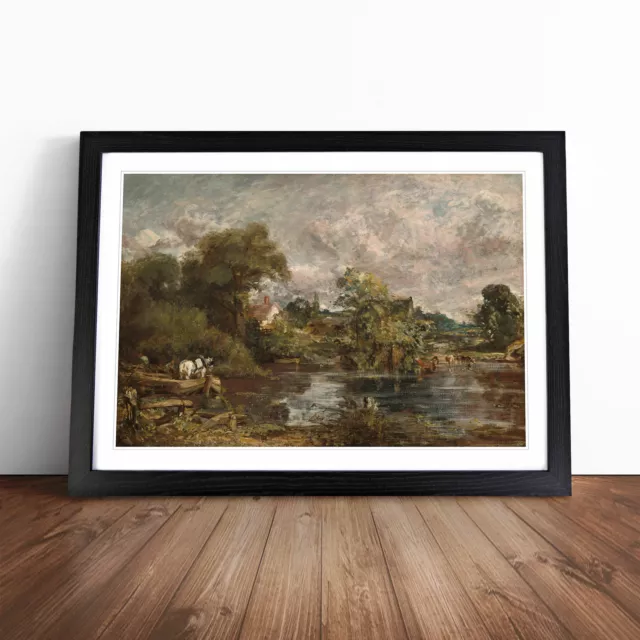 The White Horse By John Constable Wall Art Print Framed Canvas Picture Poster